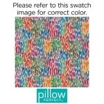 Blue Zinnia Lumbar Throw Pillows, 2-Pack
