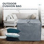 Boyspring Waterproof Outdoor Cushion Storage Bag - Grey