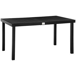 Rectangular Outdoor Dining Table for 6 People