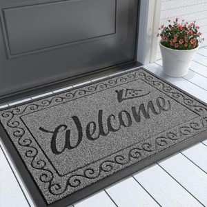 Heavy Duty Welcome Mat for Indoor and Outdoor