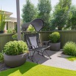 GCI Outdoor Sunshade Rocking Chair with Canopy