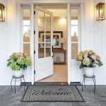 Heavy Duty Welcome Mat for Indoor and Outdoor