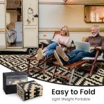 Reversible Waterproof Outdoor Rug - 5x8 ft