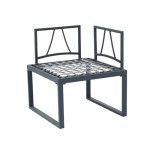 EOVTK 4-Piece L-Shaped Patio Conversation Set