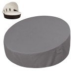 Heavy Duty UV Resistant Outdoor Daybed Cover - Grey