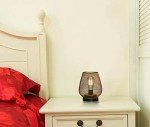 Set of 2 Battery-Powered Metal Lanterns