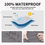 Heavy Duty UV Resistant Outdoor Daybed Cover - Grey