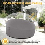 Heavy Duty UV Resistant Outdoor Daybed Cover - Grey