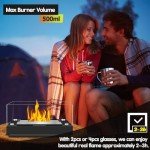 Tabletop Fire Pit for Indoor and Outdoor Use