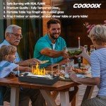 Tabletop Fire Pit for Indoor and Outdoor Use