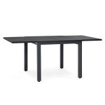Aluminum Extendable Patio Dining Table - Dark Grey