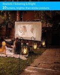 SHYMERY Solar Outdoor Lanterns - 2 Pack, 14 Inch