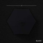 7.5ft Heavy-Duty Round Patio Umbrella - Black