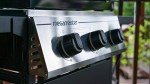 Megamaster 3-Burner Propane Gas Grill with Side Tables