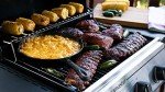 Megamaster 3-Burner Propane Gas Grill with Side Tables