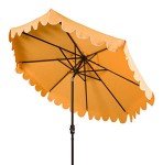 Venice Navy and White 9Ft Outdoor Umbrella