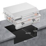28-Inch Outdoor Natural Gas Griddle Grill
