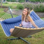 Mansion Home Outdoor Two-Person Hammock with Stand