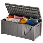 EAST OAK 120 Gallon Outdoor Storage Box