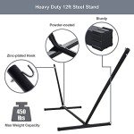 Mansion Home Outdoor Two-Person Hammock with Stand