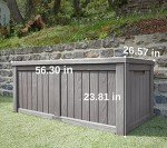 EAST OAK 120 Gallon Outdoor Storage Box