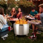 27-Inch Smokeless Stainless Steel Fire Pit