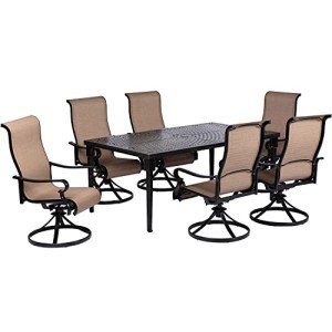 Hanover Brigantine 7-Piece Outdoor Dining Set