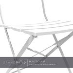 3-Piece Folding Bistro Set for Outdoor Spaces