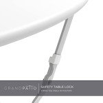 3-Piece Folding Bistro Set for Outdoor Spaces