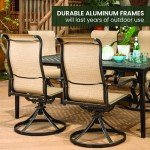 Hanover Brigantine 7-Piece Outdoor Dining Set