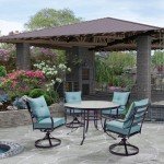 Hanover Lavallette 5-Piece Outdoor Dining Set