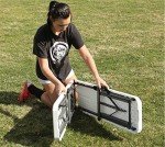 Lifetime Portable Folding Bench - Classic White