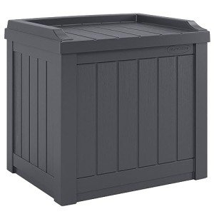 Suncast 22 Gal. Deck Box with Bench Seat