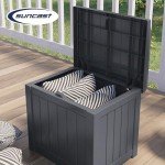 Suncast 22 Gal. Deck Box with Bench Seat