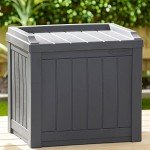 Suncast 22 Gal. Deck Box with Bench Seat