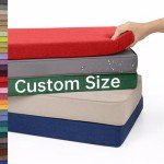 Custom Bench Cushion for Bay Window Comfort