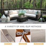 Custom Patio Cushion Covers - 70+ Colors Available