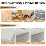Custom Non-Slip Bench Cushions for Indoor/Outdoor