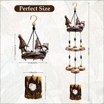 Gnome Wind Chimes with 6 Bells for Outdoors