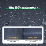 Heavy Duty Waterproof I Shape Patio Sofa Cover