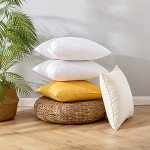 Waterproof Outdoor Pillow Inserts – Pack of 4