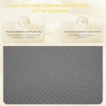 HOMREST 14-Piece Outdoor Sofa Cushion Set - Gray