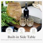Sophia & William 6-Piece Outdoor Sectional Sofa Set