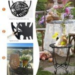 Versatile 14-Inch Round Outdoor Side Table