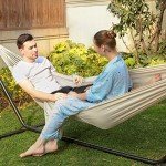 SONGMICS Double Hammock for Outdoor Relaxation