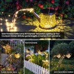 Decorative Solar Watering Can Lights for Garden