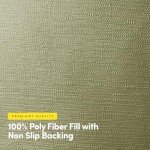 Rocking Chair Cushion Set with Ties - Sage