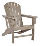 Light Brown Adirondack Chair for Outdoor Relaxation