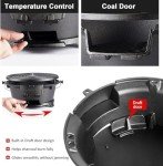 Portable Cast Iron Hibachi Grill for Camping