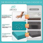 Thick Waterproof Outdoor Chair Cushions Set of 2
